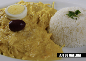 Receta de Aji de Gallina