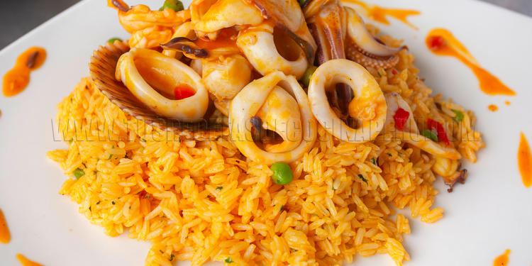 Receta de Arroz con Mariscos