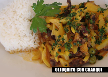 Receta de Olluquito con Charqui